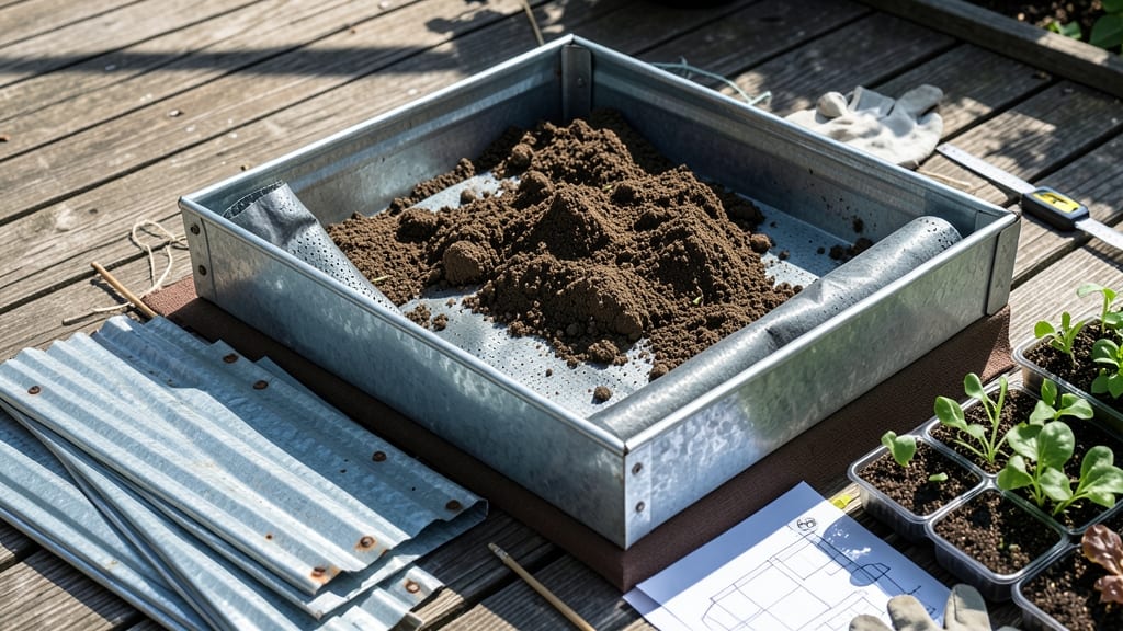 Raised Garden Bed Galvanized Steel Plans: Pre-Built Stability for Year-Round Planting