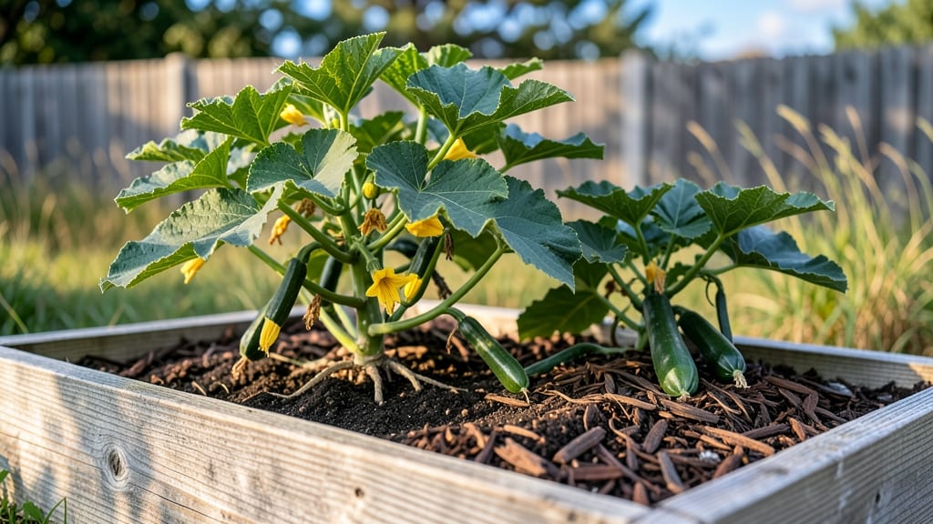 Raised Garden Bed Design: Zucchini's Ideal Spacing for Explosive Growth