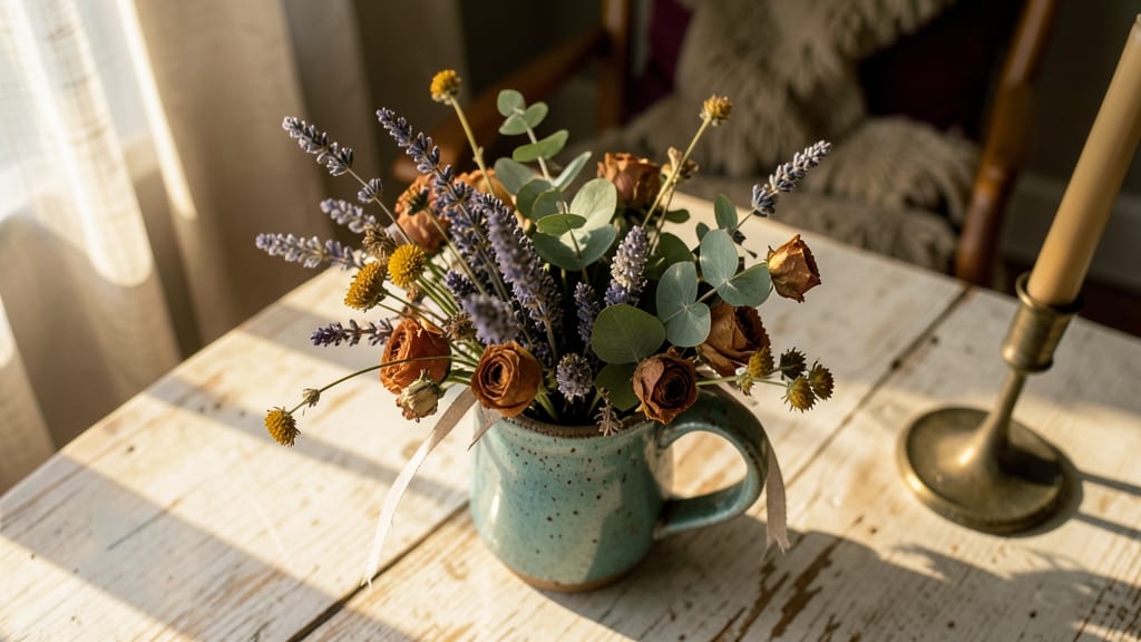 Dried Flower Potpourri Centerpieces