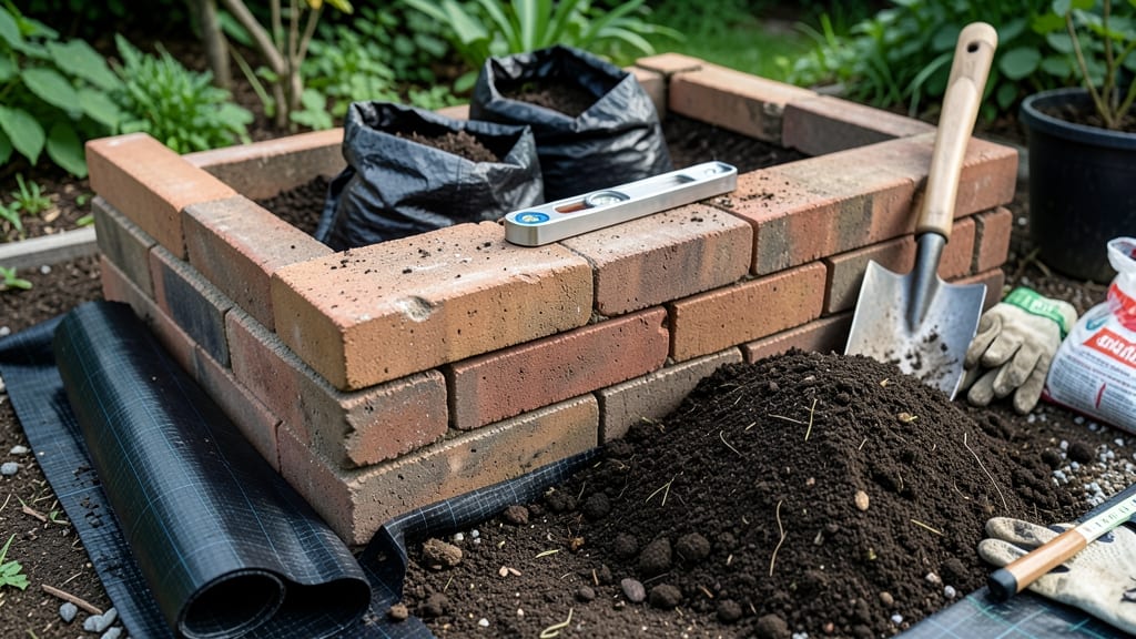 How to Make a Raised Bed with Bricks: Sturdy, Long-Lasting Garden Foundation