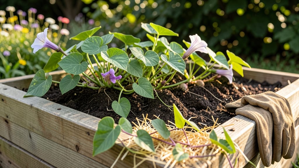 Raised Beds for Sweet Potatoes: Deep Loam Depth for Bountiful Harvests