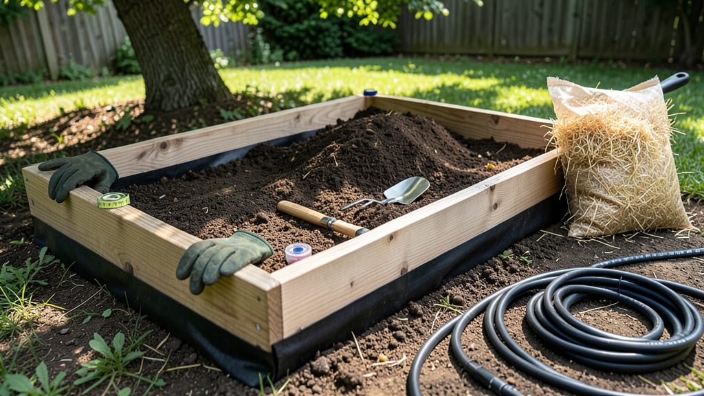 Preparing a Raised Garden Bed for Planting: Layered Loam Secrets for Thriving Roots